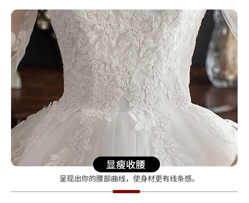 ~ Vestido De Novia Encaje Estilo Bosque Nupcial Talla Grande