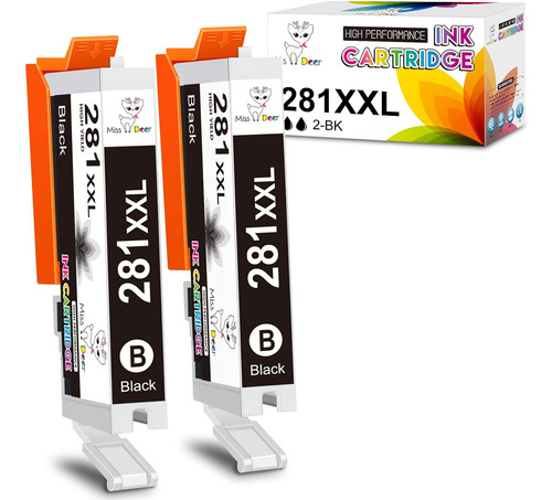 S De Tinta Negra 281 Compatibles Canon Cli281xxl Cli281...