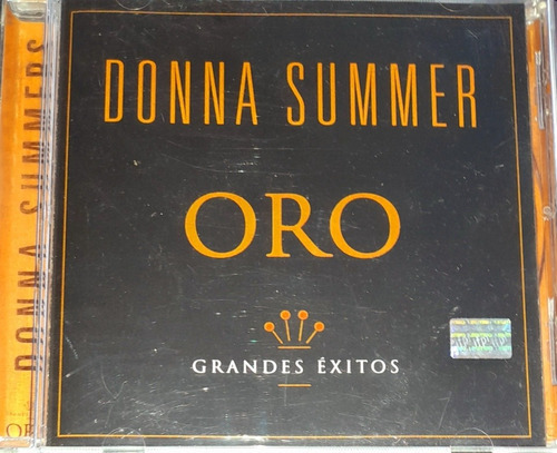 Donna Summer Cd Oro Todos Exitos! Sonido Lujo! Colegiales. 