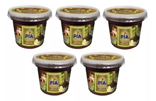 Geléia Piá Pote Chimia Doce Cremoso Schimier Uva 5x400 Gr