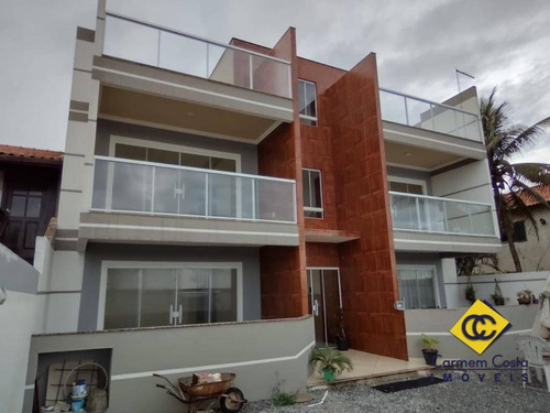 Oportunidade!! Apartamento Cobertura Em Frente A Praia De Costazul Próximo De Comércio No Bairro Costazul - Rio Das Ostras/ Rj. - Co0048