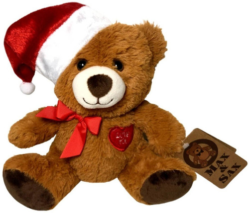 Boneco De Pelúcia Urso Ursinho Love You - Decoração De Natal