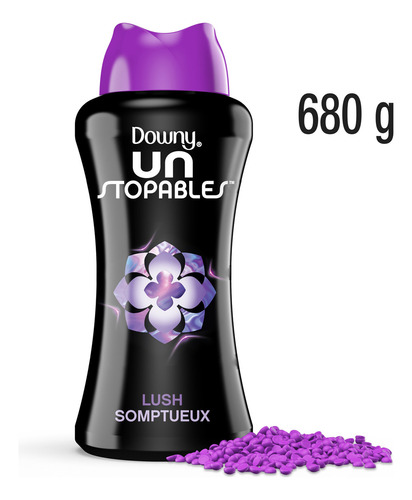 Downy Unstopables Lush perlas para ropa aroma lavanda 680g