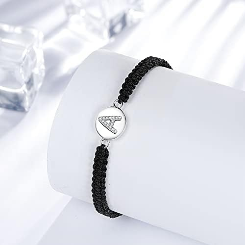 J.endéar Pulsera Con Nombre De Letra Inicial A Hecha A Mano