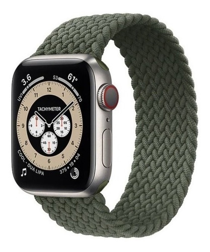 Pulseira Braided Solo Para Apple Watch 38/40mm - Verde - Pp