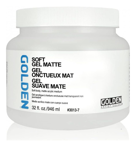 Artist Colors - Gel Mate Suave - Tarro De 32 Oz