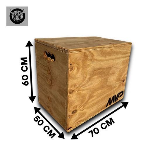 Kit Cajon De Salto 50x60x70 + Barras Paralelas Push Up