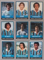 Comprar Lote 9 Cards Gremio - Ping Pong Futebol Cards - Ano 1978