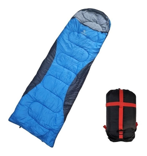 Saco De Dormir Extremo -15° + 10° Camping Trekking 1800g