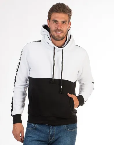 Sudadera blanca con negro hotsell