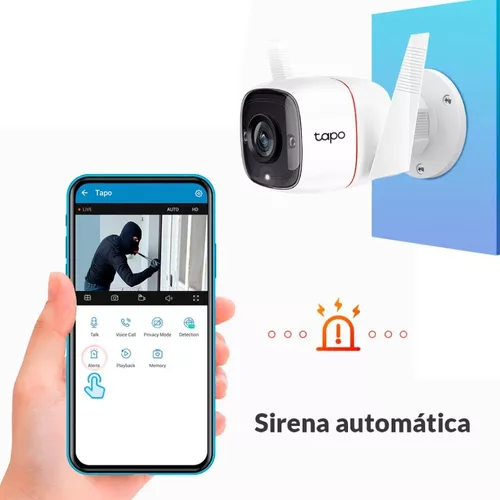 Camara Wifi Tp Link Tapo C320ws Vigilancia Exterior