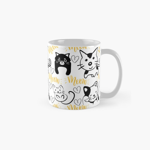 Imagen 1 de 5 de Mug Taza Impresa Regalo Gatos Plantas Mensajes Positivos