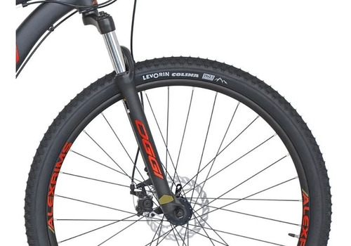 Imagem 4 de 8 de Bicicleta Mtb Aro 29 Oggi Hacker Sport Pto Verm Dour Tam 17