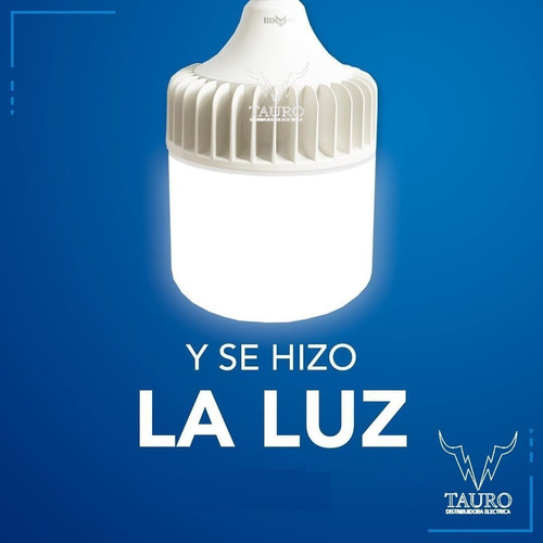 Foco Led 60w Industrial Tipo Bala Super Potente Luz Fria