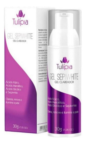 Gel Clareador Facial Sepiwhite Tulipia Ácido Mancha Pele