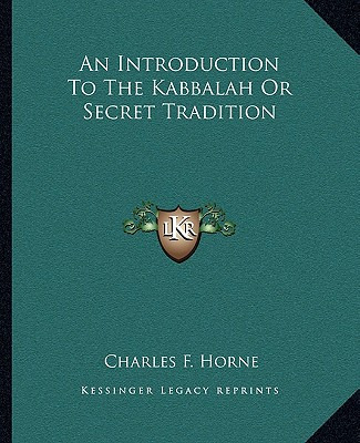 Libro An Introduction To The Kabbalah Or Secret Tradition...