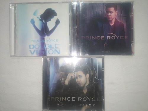 Cd Prince Royce Lote 3cd No Wisin Jam Lover Daddy Don Omar 