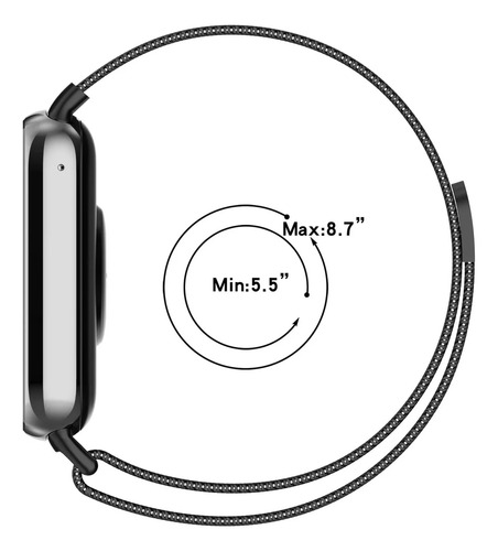 Correa Bd Milan Para Xiaomi Smart Band 9 Pro/8 Pro