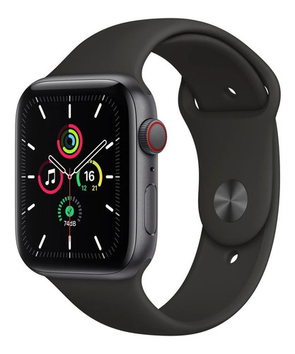 Apple Watch Se (gps + Cellular, 44mm) Cinza-espacial  (Recondicionado)