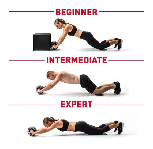 Imagen 6 de 7 de Rueda Ejercicios Abdominales Power Roller / Lhua Store