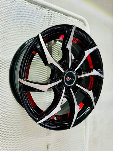 Rines 14x5.5 4-108 Y 4-100 Rojo Peugeot Ford Ikon Ka Nuevos