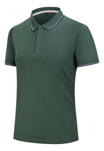 Playera Polo Hombre Manga Corta Moda Casual Camisa