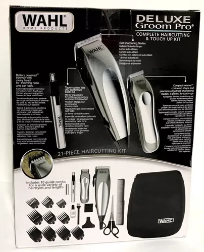 Combo Máquina Peluquera Wahl Deluxe 21 Piezas Wahl Original