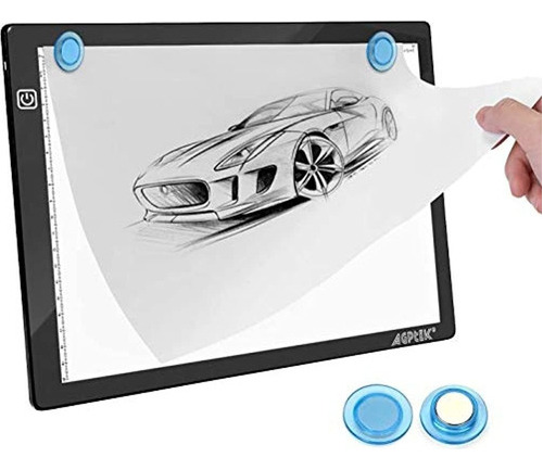 Magnetic A4 Led Artcraft Tracing Light Pad Caja De Luz Agpte