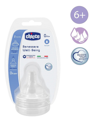 Tetina De Silicona 2pcs - Chicco