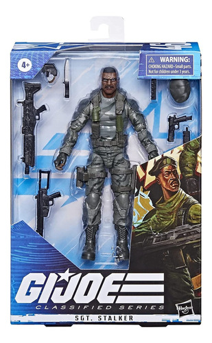 Lonzo Stalker Sgt Stalker Classified Series G.i. Joe Hasbro