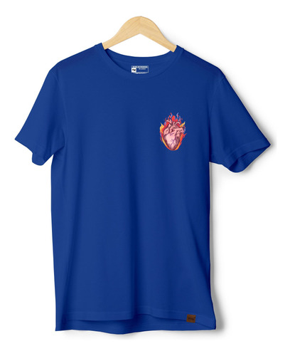 Camiseta Jesus 100% Algodão T-shirt Masculina Cristã Coração
