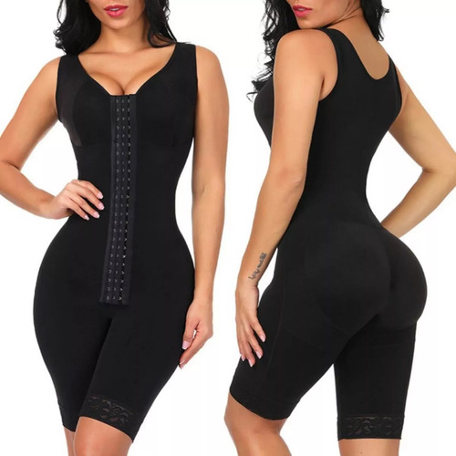 Medias De Cadera Shapewear De Una Sola Pieza Con Cremallera