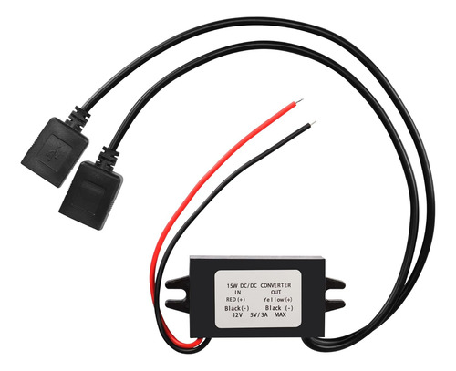 12v 5v Usb Convertidor Dc 12v Dual 5v 3a Usb Buck Conve...