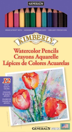 General Lapiz Kimberly Acuarela Lapices 12/pkg-assorted Co