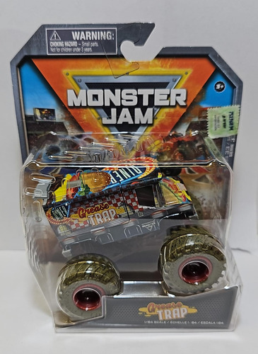 Monster Jam Mini Vehículo 1:64 58701 2023 Srj Color GREASE TRAP