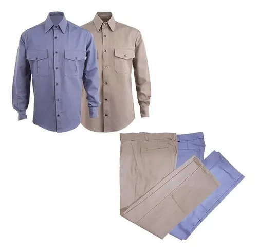 Camisa y pantalon de trabajo hot sale