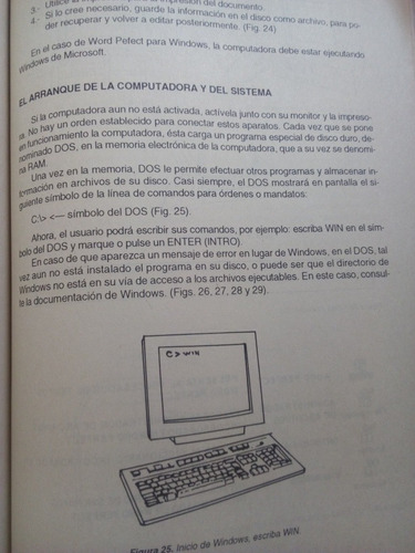 Manual Fácil Para Computadora Pc Ms-dos Antiguo E. López (Usado)