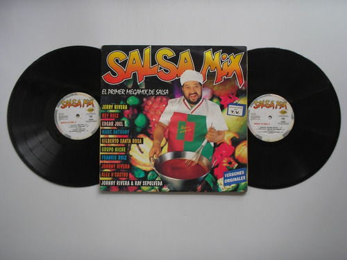 Lp Vinilo Salsa Mix Versiones Originales 2 Discos Colomb1994