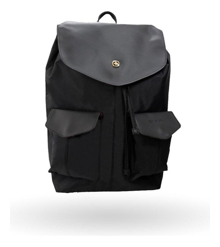 Mochila Para Mujer Mariejo, Para Laptop De 14 , 605090, Colo Color Negro