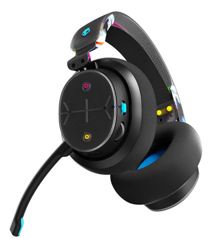 Auricular Skullcandy Plyr Over Ear Inalambrico Gamer Mic Color Negro