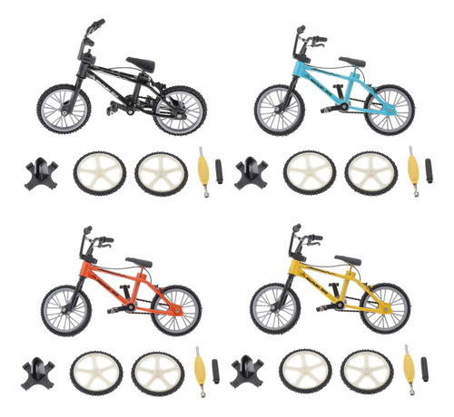 Rellenadores De Calcetines Mini Bmx Toys X4 Finger Bike, Mod