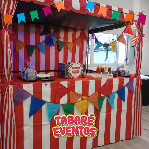 Alquiler Puestos Kermesse/pochoclos/copos De Azúcar/panchos