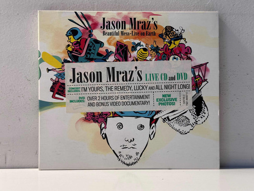 Jason Mrazs Live On Earth Cd+dvd Usado