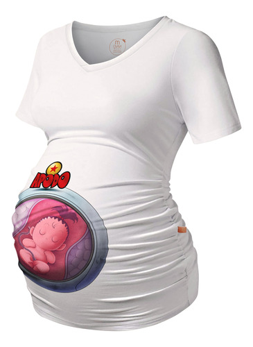 Playera Embarazo Maternidad Dragon Ball - Personalizada