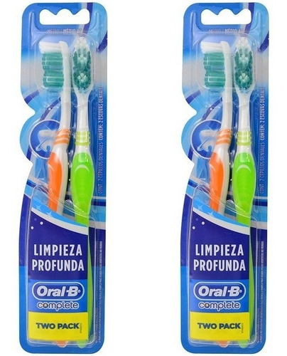 Cepillo De Dientes Oral-b Pack X 4 Unidades