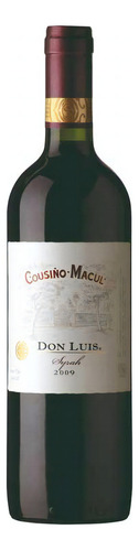 Vinho Chileno Cousiño Macul Don Luis Syrah 750 Ml