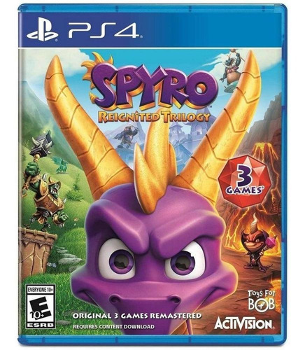 Spyro Reignited Trilogy  Xbox One Midia Fisica Novo Lacrado