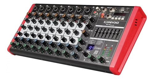 Mesa De Som Compacta Soundvoice Mc10 Plus Eux