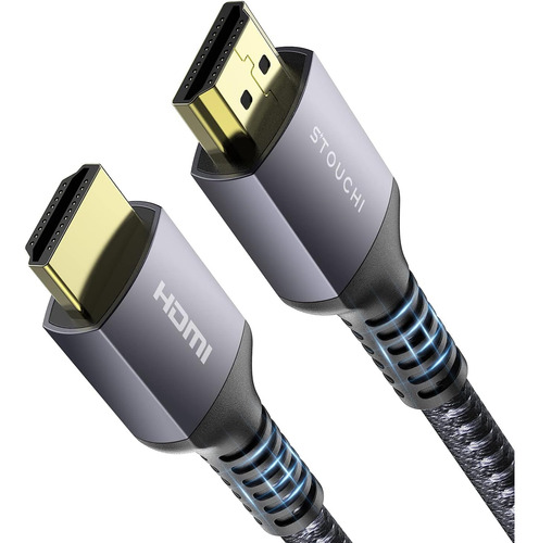 Cable Hdmi Stouchi 4k De 6.6 Pies, 18 Gbps Speed Hdmi 2.0
