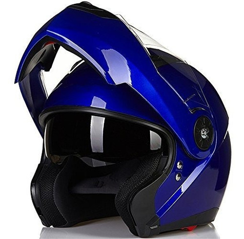 Casco Modular Completo Para Moto Ilm Flip Up Dot 115